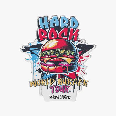 Collectible World Burger Tour 2025 Pin Collectible World Burger Tour 2025 Pin